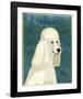 Poodle (white)-John Golden-Framed Giclee Print