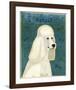 Poodle (white)-John Golden-Framed Giclee Print