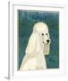 Poodle (white)-John Golden-Framed Giclee Print