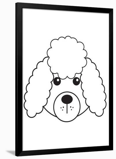 Poodle-null-Framed Giclee Print