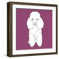 Poodle-Anna Nyberg-Framed Art Print