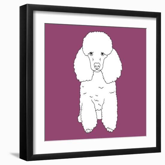 Poodle-Anna Nyberg-Framed Art Print