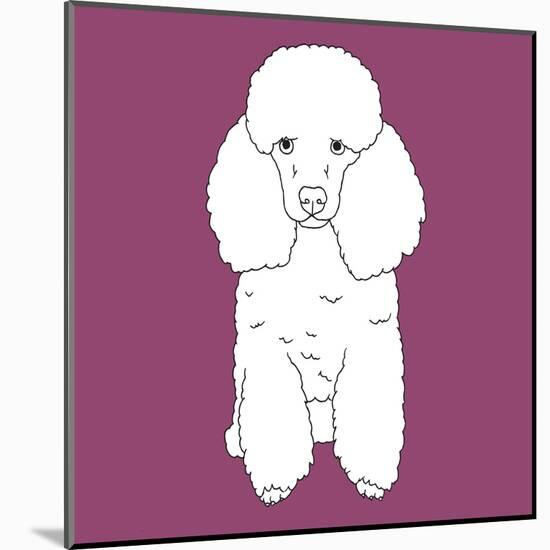 Poodle-Anna Nyberg-Mounted Giclee Print