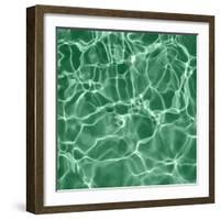 Pool 4 - Green-CJ Elliott-Framed Giclee Print