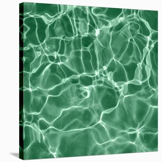 Pool 4 - Green-CJ Elliott-Stretched Canvas