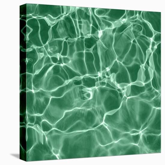 Pool 4 - Green-CJ Elliott-Stretched Canvas