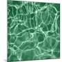 Pool 4 - Green-CJ Elliott-Mounted Giclee Print
