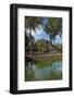 Pool and Baphuon Temple, Angkor Thom Temple Complex, Angkor World Heritage Site-David Wall-Framed Photographic Print