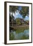 Pool and Baphuon Temple, Angkor Thom Temple Complex, Angkor World Heritage Site-David Wall-Framed Photographic Print