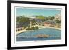 Pool and Park, Hershey, Pennsylvania-null-Framed Premium Giclee Print