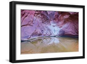 Pool and Supai Sandstone in North Canyon, Grand Canyon National Park, Arizona-Tom Till-Framed Photographic Print