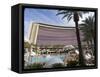 Pool Area and Hotel View, Red Rock Casino, Las Vegas, Nevada, USA-Ethel Davies-Framed Stretched Canvas