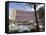 Pool Area and Hotel View, Red Rock Casino, Las Vegas, Nevada, USA-Ethel Davies-Framed Stretched Canvas