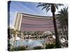 Pool Area and Hotel View, Red Rock Casino, Las Vegas, Nevada, USA-Ethel Davies-Stretched Canvas