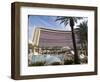 Pool Area and Hotel View, Red Rock Casino, Las Vegas, Nevada, USA-Ethel Davies-Framed Photographic Print