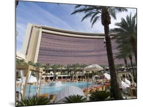 Pool Area and Hotel View, Red Rock Casino, Las Vegas, Nevada, USA-Ethel Davies-Mounted Photographic Print