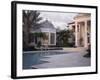 Pool at a Mansion-null-Framed Photographic Print