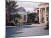 Pool at a Mansion-null-Mounted Photographic Print