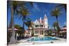 Pool at Southernmost House Inn in Key West Florida, USA-Chuck Haney-Stretched Canvas