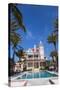 Pool at Southernmost House Inn in Key West Florida, USA-Chuck Haney-Stretched Canvas