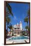 Pool at Southernmost House Inn in Key West Florida, USA-Chuck Haney-Framed Photographic Print