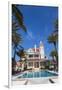 Pool at Southernmost House Inn in Key West Florida, USA-Chuck Haney-Framed Premium Photographic Print