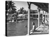 Pool at the British Colonial Hotel-null-Stretched Canvas
