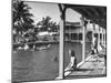 Pool at the British Colonial Hotel-null-Mounted Photographic Print