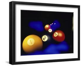 Pool Balls-null-Framed Photographic Print