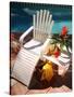 Pool, Chair, Drink, Towel, Hat-Bill Bachmann-Stretched Canvas