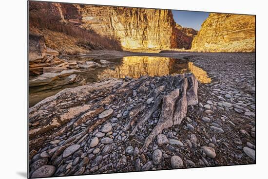 Pool, Colorado River, Moab, Utah-John Ford-Mounted Photographic Print