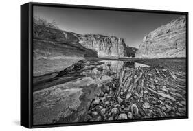 Pool, Colorado River, Moab, Utah-John Ford-Framed Stretched Canvas