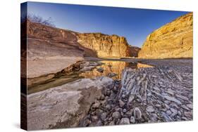 Pool, Colorado River, Moab, Utah-John Ford-Stretched Canvas