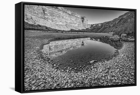 Pool, Colorado River, Moab, Utah-John Ford-Framed Stretched Canvas