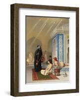 Pool in a Harem, circa 1876-Jean Leon Gerome-Framed Premium Giclee Print