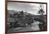 Pool in Pleasure Park-Ansel Adams-Framed Art Print