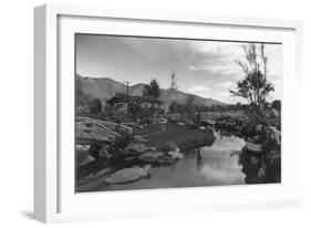 Pool in Pleasure Park-Ansel Adams-Framed Art Print