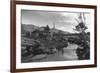 Pool in Pleasure Park-Ansel Adams-Framed Premium Giclee Print