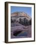 Pool in Slick Rock at Dawn, Zion National Park, Utah, United States of America, North America-James Hager-Framed Photographic Print