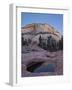 Pool in Slick Rock at Dawn, Zion National Park, Utah, United States of America, North America-James Hager-Framed Photographic Print