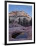 Pool in Slick Rock at Dawn, Zion National Park, Utah, United States of America, North America-James Hager-Framed Photographic Print