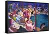 Pool of Bethesda, 2000-Dinah Roe Kendall-Framed Stretched Canvas