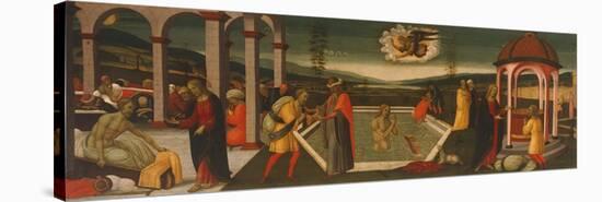 Pool of Bethesda-Jacopo Del Sellaio-Stretched Canvas
