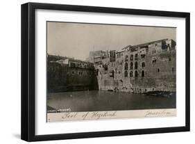 Pool of Hezekiah, Jerusalem-null-Framed Photographic Print