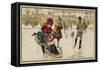 Pool of the Jardin Du Luxembourg, Paris-null-Framed Stretched Canvas