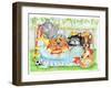 Pool Pals-Karen Middleton-Framed Giclee Print