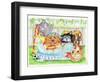 Pool Pals-Karen Middleton-Framed Giclee Print