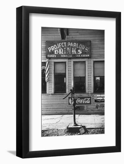 Pool Parlor-Arthur Rothstein-Framed Photographic Print