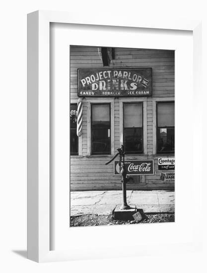 Pool Parlor-Arthur Rothstein-Framed Photographic Print