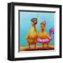 Pool Party-Lucia Heffernan-Framed Art Print